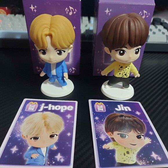McDonalds TinyTan BTS Toys - Picture 1 of 3